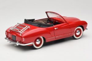 Volkswagen Karmann Ghia Cabriolet Rot Solido 1:18 8058 Metall — Bild 3 von 8