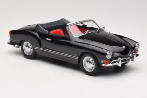 Volkswagen Karmann Ghia Cabriolet Schwarz Minichamps 1:18 155054031 Metall — Bild 4 von 6