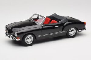 Volkswagen Karmann Ghia Cabriolet Schwarz Minichamps 1:18 155054031 Metall