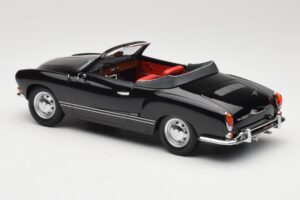 Volkswagen Karmann Ghia Cabriolet Schwarz Minichamps 1:18 155054031 Metall — Bild 5 von 6