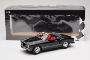 Volkswagen Karmann Ghia Cabriolet Schwarz Minichamps 1:18 155054031 Metall — Bild 6 von 6