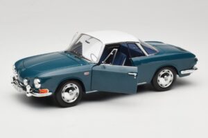Volkswagen Karmann Ghia Type 34 1500 Sea Blue Norev 1:18 188646 Metall — Bild 2 von 8