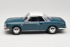Volkswagen Karmann Ghia Type 34 1500 Sea Blue Norev 1:18 188646 Metall — Bild 4 von 8