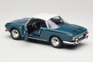 Volkswagen Karmann Ghia Type 34 1500 Sea Blue Norev 1:18 188646 Metall — Bild 5 von 8