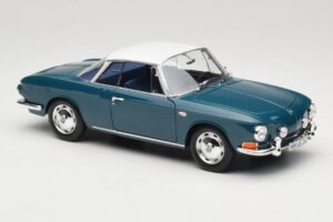 Volkswagen Karmann Ghia Type 34 1500 Sea Blue Norev 1:18 188646 Metall — Bild 6 von 8