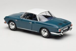 Volkswagen Karmann Ghia Type 34 1500 Sea Blue Norev 1:18 188646 Metall — Bild 7 von 8