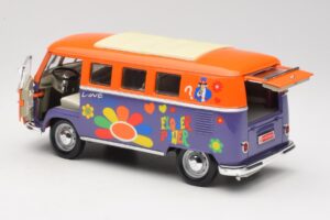 Volkswagen Microbus T1 Flower Power Road Signature 1:18 92329 Metall — Bild 5 von 8