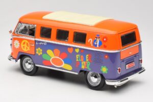 Volkswagen Microbus T1 Flower Power Road Signature 1:18 92329 Metall — Bild 7 von 8