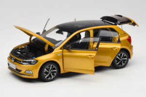 Volkswagen Polo Plus Gelb OEM 1:18 ZVY000009GEL Metall — Bild 2 von 8