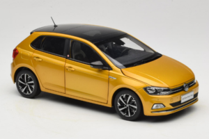 Volkswagen Polo Plus Gelb OEM 1:18 ZVY000009GEL Metall — Bild 6 von 8