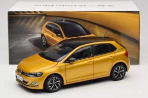 Volkswagen Polo Plus Gelb OEM 1:18 ZVY000009GEL Metall — Bild 8 von 8