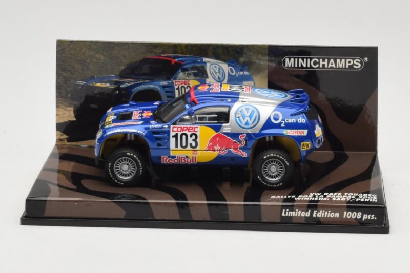 Volkswagen Race Touareg #103 B. Saby / R. Perin Winner Rally Por Las Pampas 2005 Minichamps 1:43 436055303 Metall