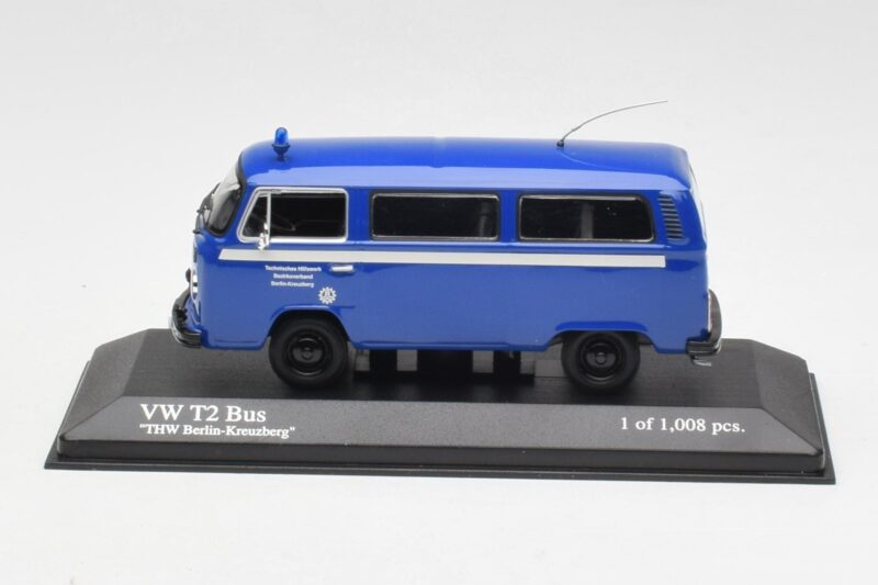 Volkswagen T2 Bus THW Minichamps 1:43 400053094 Metall