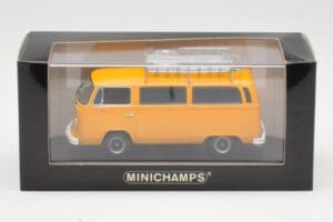Volkswagen T2 Bus Gelb Minichamps 1:43 400053002 Metall — Bild 4 von 4