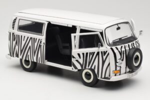 Volkswagen T2a Bus Safari Schuco 1:18 191 Metall — Bild 5 von 8