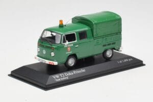 Volkswagen T2b Doppelkabine Pritschenwagen Stadt Solberg Minichamps 1:43 400053261 Metall — Bild 2 von 4