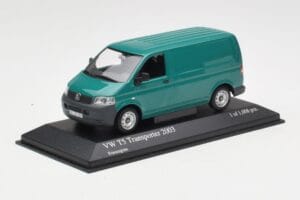 Volkswagen T5 Transporter Grün Minichamps 1:43 400052261 Metall — Bild 2 von 4