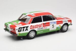 Volvo 142 #5 H. Mikkola / E. Rautanen Rally 1000 Lakes 1973 MCG 1:18 MCG18529R Metall — Bild 2 von 6