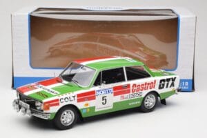 Volvo 142 #5 H. Mikkola / E. Rautanen Rally 1000 Lakes 1973 MCG 1:18 MCG18529R Metall — Bild 6 von 6