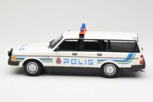 Volvo 240 GL Kombi Polis Sweden Minichamps 1:18 155171480 Metall — Bild 3 von 6