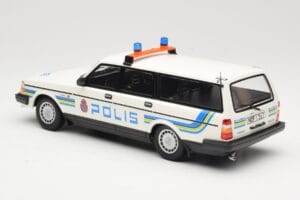 Volvo 240 GL Kombi Polis Sweden Minichamps 1:18 155171480 Metall — Bild 5 von 6