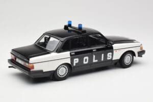 Volvo 240 GL Polis Sweden Schwarz Minichamps 1:18 155171497 Metall — Bild 2 von 6