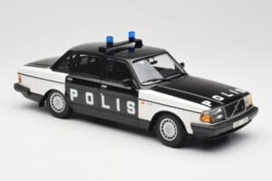 Volvo 240 GL Polis Sweden Schwarz Minichamps 1:18 155171497 Metall — Bild 4 von 6
