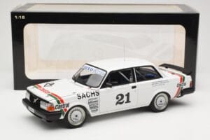Volvo 240 Turbo #21 P. Stureson DTM Winner Wunstorf 1985 AUTOart 1:18 88592 Metall — Bild 8 von 8