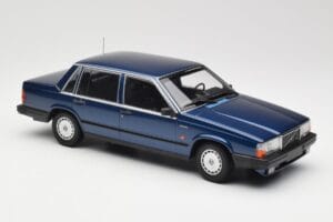 Volvo 740 GL Dark Blue Metallic Minichamps 1:18 155171701 Metall — Bild 4 von 6