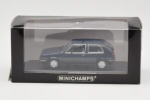 Volkswagen Golf Mk2 Blau Messehandmuster Minichamps 1:43 GOLFHANDMUSTER Metall — Bild 4 von 4