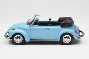 Volkswagen Beetle 1303 Cabriolet Hellblau Norev 1:18 188531 Metall — Bild 3 von 6