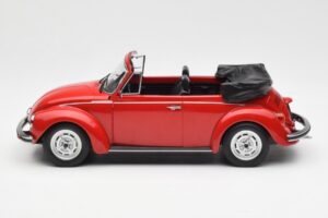 Volkswagen Beetle 1303 Cabriolet Rot Norev 1:18 188529 Metall — Bild 3 von 6