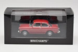 Volkswagen 1500 Ruby Rot Minichamps 1:43 VW001 Metall — Bild 4 von 4