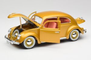 Volkswagen Beetle Gold Bburago 1:18 3361 Metall — Bild 2 von 8
