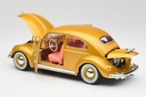 Volkswagen Beetle Gold Bburago 1:18 3361 Metall — Bild 5 von 8