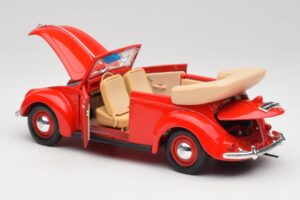 Volkswagen Cabriolet Ruby Rot Maisto 1:18 32826 Metall — Bild 5 von 8