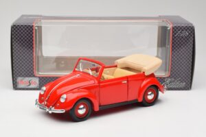Volkswagen Cabriolet Ruby Rot Maisto 1:18 32826 Metall — Bild 8 von 8