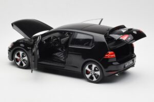 Volkswagen Golf Mk7 GTI Schwarz Norev 1:18 188550 Metall — Bild 5 von 8