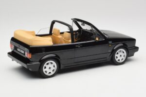 Volkswagen Golf Mk1 Cabriolet Schwarz Norev 1:18 188568 Metall — Bild 2 von 6