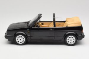 Volkswagen Golf Mk1 Cabriolet Schwarz Norev 1:18 188568 Metall — Bild 3 von 6