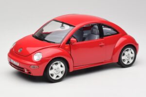 Volkswagen New Beetle Rot Bburago 1:18 3342 Metall