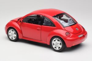 Volkswagen New Beetle Rot Bburago 1:18 3342 Metall — Bild 7 von 8