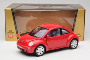 Volkswagen New Beetle Rot Bburago 1:18 3342 Metall — Bild 8 von 8