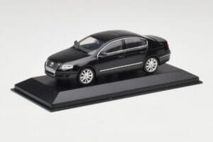 Volkswagen Passat B6 Sedan Shadow Blau Metallic Minichamps 1:43 PASSAT001 Metall — Bild 2 von 3