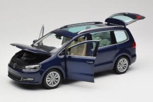 Volkswagen Sharan 7N Shadow Blau Metallic Minichamps 1:18 110051100 Metall — Bild 2 von 8
