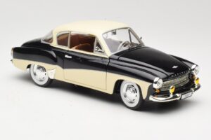 Wartburg 311 Coupe Schwarz & Beige Revell 1:18 8419 Metall — Bild 6 von 8