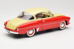 Wartburg 311 Coupe Rot & Beige Revell 1:18 8418 Metall — Bild 3 von 8