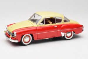 Wartburg 311 Coupe Rot & Beige Revell 1:18 8418 Metall