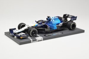 Williams Racing Mercedes FW43B #63 G. Russell Saudi Arabian GP 2021 Minichamps 1:18 117212263 Metall — Bild 2 von 6