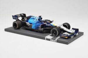 Williams Racing Mercedes FW43B #63 G. Russell Saudi Arabian GP 2021 Minichamps 1:18 117212263 Metall — Bild 4 von 6